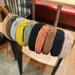 Bulk Jewelry Wholesale solid color wide-brimmed fabric hair hoopsJDC-HD-O049 Wholesale factory from China YIWU China