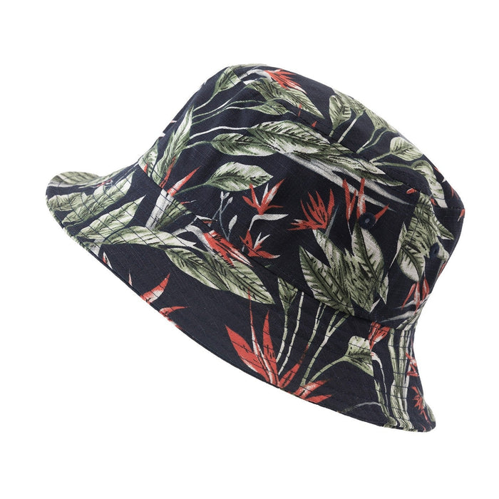 Wholesale spring summer flower cotton fisherman hat sun hat JDC-FH-MiaoC001 Fashionhat 妙诚 navy M(56-58cm) Wholesale Jewelry JoyasDeChina Joyas De China