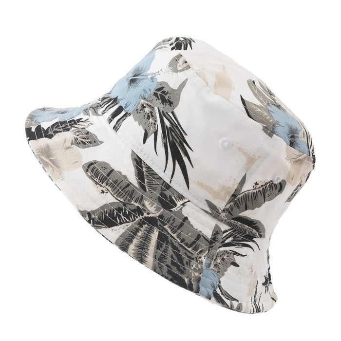 Wholesale spring summer flower cotton fisherman hat sun hat JDC-FH-MiaoC001 Fashionhat 妙诚 white M(56-58cm) Wholesale Jewelry JoyasDeChina Joyas De China