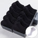 Wholesale Spring/Summer Polyester Socks Solid Color Invisible Socks JDC-SK-ShuX002 Sock 曙星 black a pair one size Wholesale Jewelry JoyasDeChina Joyas De China
