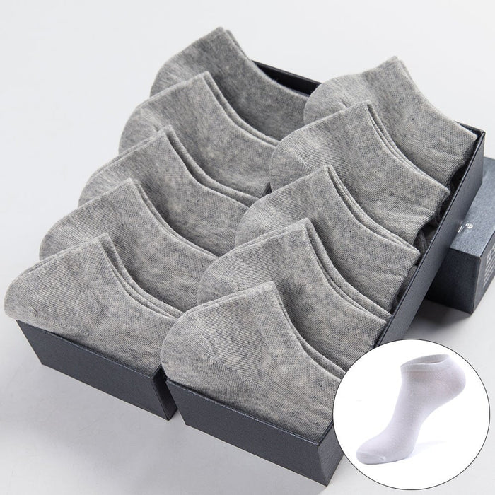 Wholesale Spring/Summer Polyester Socks Solid Color Invisible Socks JDC-SK-ShuX002 Sock 曙星 grey a pair one size Wholesale Jewelry JoyasDeChina Joyas De China