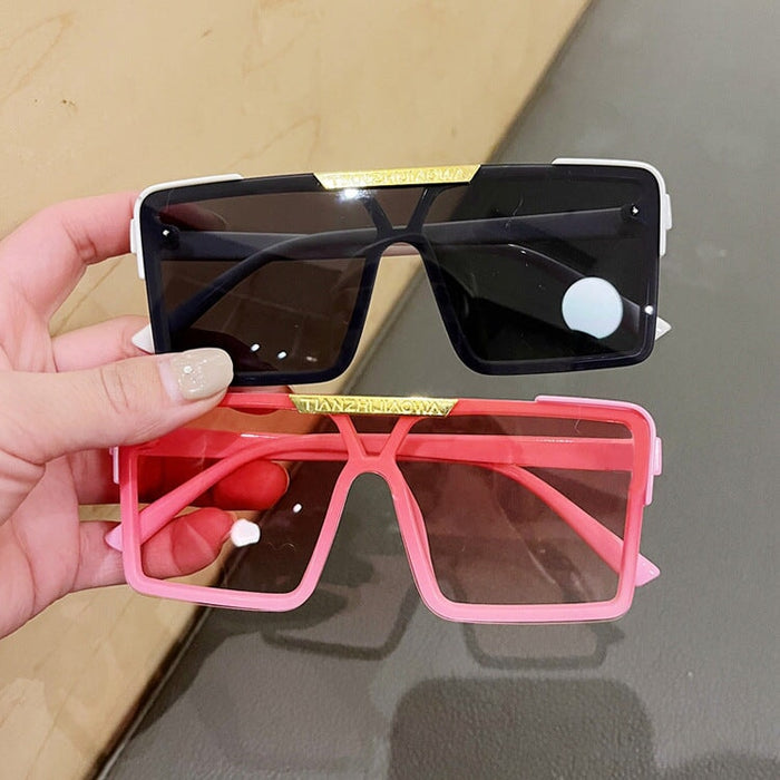 Wholesale square children's Sunglasses personality JDC-SG-PLS042 Sunglasses 普琳丝 Wholesale Jewelry JoyasDeChina Joyas De China
