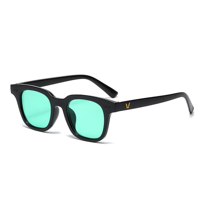 Wholesale square sunshade Sunglasses JDC-SG-XinS004 Sunglasses 星尚 green Wholesale Jewelry JoyasDeChina Joyas De China