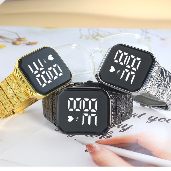 Wholesale Stainless Steel Alloy LED Touch Screen Electronic Watch JDC-WH-Jinj014 Watch 金嘉 Wholesale Jewelry JoyasDeChina Joyas De China