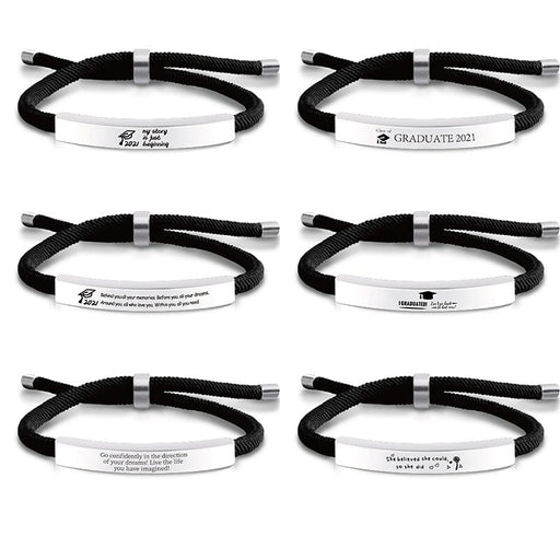 Wholesale Stainless Steel Braided Graduation Season Bracelet JDC-BT-GangGu001 Bracelet 钢古 Wholesale Jewelry JoyasDeChina Joyas De China