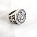 Wholesale Stainless Steel Cross Knight Rings JDC-RS-MRD046 Rings 美日德 white 7 Wholesale Jewelry JoyasDeChina Joyas De China