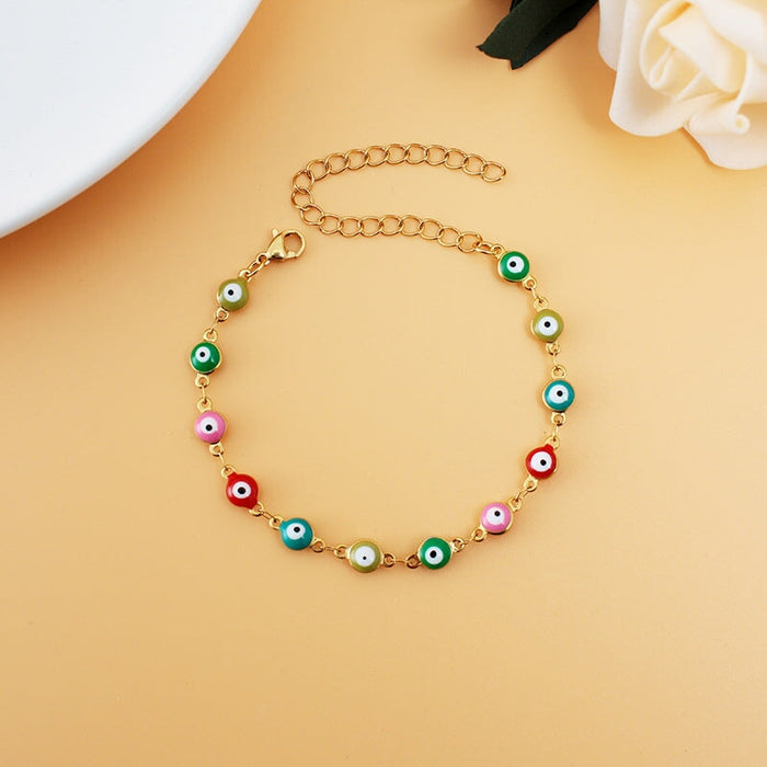 Wholesale Stainless Steel Devil's Eye Bracelet JDC-BT-ZiR003 Bracelet 孜瑞 Wholesale Jewelry JoyasDeChina Joyas De China