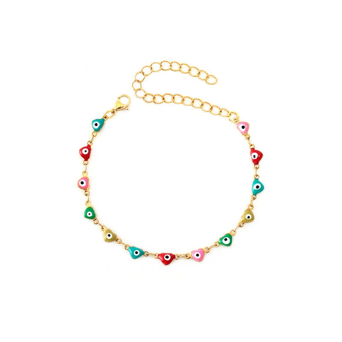 Wholesale Stainless Steel Devil's Eye Bracelet JDC-BT-ZiR003 Bracelet 孜瑞 Wholesale Jewelry JoyasDeChina Joyas De China