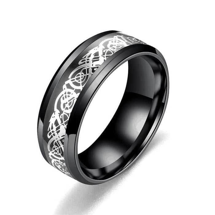 Wholesale stainless steel dragon ring JDC-RS-Dingc008 Rings 顶潮 Wholesale Jewelry JoyasDeChina Joyas De China