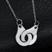 Wholesale Stainless Steel Handcuff Shape Necklace JDC-NE-RXSFL022 Necklaces 尚芙乐 steel color Wholesale Jewelry JoyasDeChina Joyas De China