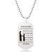 Wholesale Stainless Steel Military Brand Father's Day Mother's Day Necklace MOQ≥2 JDC-NE-GangGu001 Necklaces 钢古 Wholesale Jewelry JoyasDeChina Joyas De China