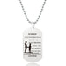 Wholesale Stainless Steel Military Brand Father's Day Mother's Day Necklace MOQ≥2 JDC-NE-GangGu001 Necklaces 钢古 Wholesale Jewelry JoyasDeChina Joyas De China