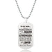 Wholesale Stainless Steel Military Brand Father's Day Mother's Day Necklace MOQ≥2 JDC-NE-GangGu001 Necklaces 钢古 MOQ2 W00002 Wholesale Jewelry JoyasDeChina Joyas De China