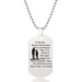 Wholesale Stainless Steel Military Brand Father's Day Mother's Day Necklace MOQ≥2 JDC-NE-GangGu001 Necklaces 钢古 MOQ2 W00003 Wholesale Jewelry JoyasDeChina Joyas De China