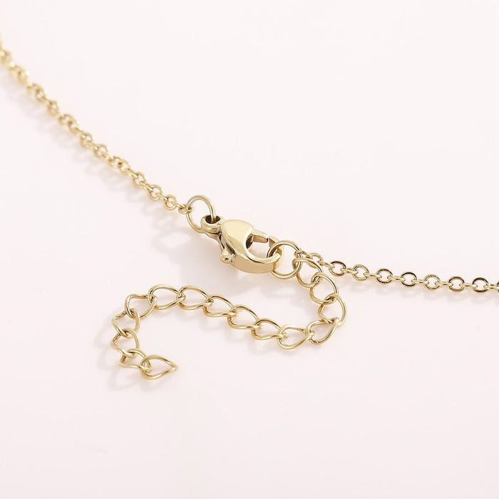 Wholesale Stainless Steel Mother's Day MOM Heart Necklace JDC-NE-Kalun003 Necklaces 卡轮 Wholesale Jewelry JoyasDeChina Joyas De China