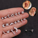 Wholesale stainless steel rod Earrings JDC-ES-Henst002 Earrings 亨森 Wholesale Jewelry JoyasDeChina Joyas De China