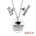 Wholesale Stainless Steel Round Graduation Season Necklace JDC-NE-GangGu002 Necklaces 钢古 2022BYY006 Wholesale Jewelry JoyasDeChina Joyas De China