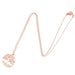 Wholesale stainless steel round skeleton tree of life necklace JDC-NE-SS007 Necklaces 双硕 Rose Gold Wholesale Jewelry JoyasDeChina Joyas De China