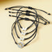 Wholesale stainless steel skeleton butterfly mother's day card knit bracelet JDC-BT-LanT004 Bracelet 阆天 Wholesale Jewelry JoyasDeChina Joyas De China