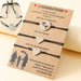 Wholesale stainless steel skeleton heart mother's day hand-woven bracelet JDC-BT-LanT007 Bracelet 阆天 Wholesale Jewelry JoyasDeChina Joyas De China