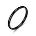 Wholesale stainless steel smooth couple rings JDC-RS-Dingc010 Rings 顶潮 Wholesale Jewelry JoyasDeChina Joyas De China