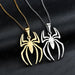 Wholesale Stainless Steel Spider Necklace JDC-NE-RXSFL014 Necklaces 尚芙乐 Wholesale Jewelry JoyasDeChina Joyas De China