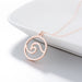 Wholesale Stainless Steel Wave Necklace JDC-NE-SS005 Necklaces 双硕 Wholesale Jewelry JoyasDeChina Joyas De China