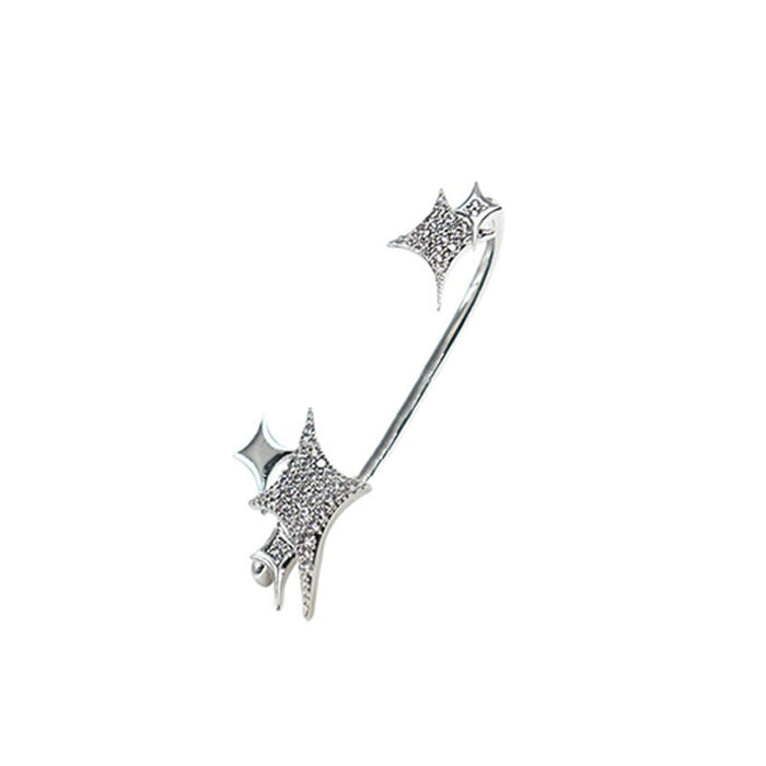 Wholesale Star Ear Clip Ear Clip JDC-ES-ChiH004 Earrings 池豪 One right ear. Wholesale Jewelry JoyasDeChina Joyas De China