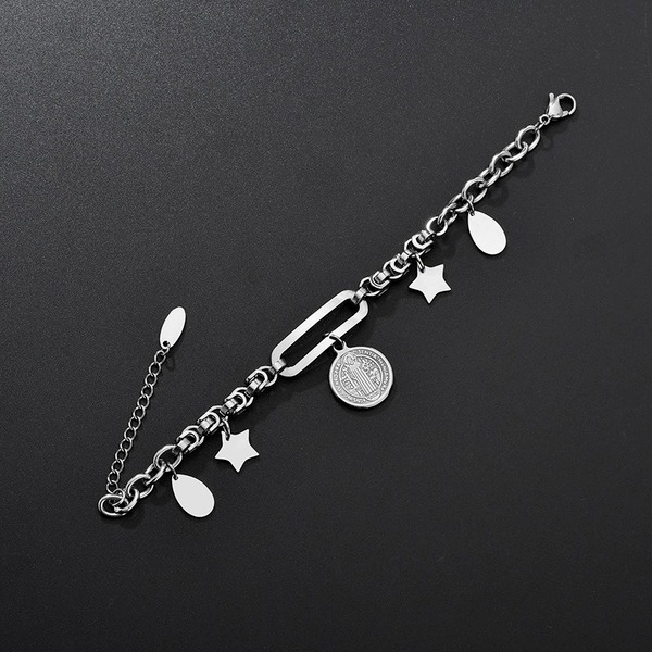 Bulk Jewelry Wholesale star pendant cold wind bracelet JDC-ST-L002 Wholesale factory from China YIWU China