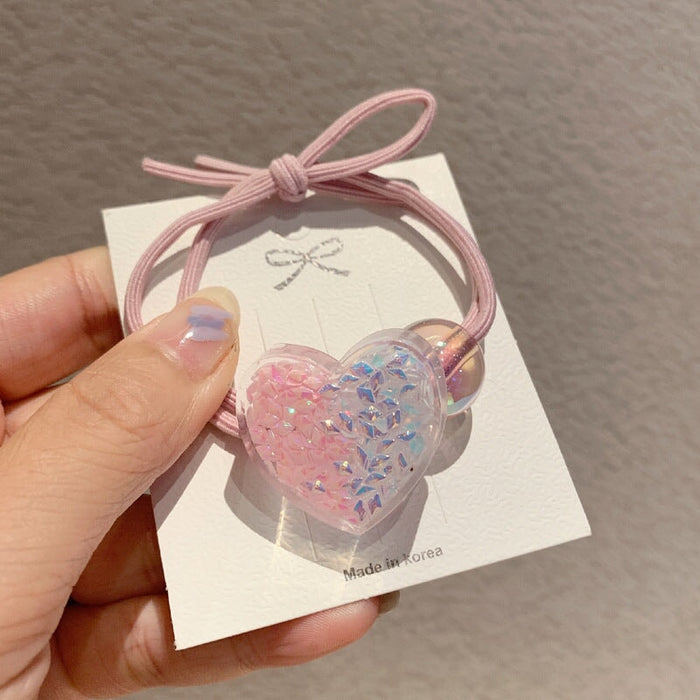 Wholesale star sky dream glass magic acrylic resin Hair Scrunchies JDC-HS-GSFS008 Hair Scrunchies 夙尚 A295-2 Wholesale Jewelry JoyasDeChina Joyas De China