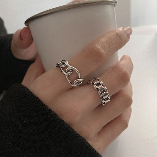 Wholesale Sterling Silver Jewelry 925 Rings JDC-RS-JianM016 Rings 简漫 Wholesale Jewelry JoyasDeChina Joyas De China