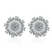 Wholesale Sterling Silver Jewelry 925 Silver Needle Copper Zircon Earrings JDC-ES-BLX061 Earrings 宝来兴 Wholesale Jewelry JoyasDeChina Joyas De China