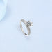 Wholesale Sterling Silver Jewelry Plated White Copper Zircon Rings JDC-RS-BLX071 Rings 宝来兴 Wholesale Jewelry JoyasDeChina Joyas De China