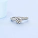 Wholesale Sterling Silver Jewelry Plated White Copper Zircon Rings JDC-RS-BLX071 Rings 宝来兴 Wholesale Jewelry JoyasDeChina Joyas De China