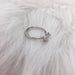 Wholesale Sterling Silver Jewelry White Copper Zircon Rings JDC-RS-BLX021 Rings 宝来兴 Wholesale Jewelry JoyasDeChina Joyas De China