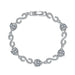 Wholesale sterling silver zircon bracelet JDC-BT-BLX001 Bracelet 宝来兴 Wholesale Jewelry JoyasDeChina Joyas De China