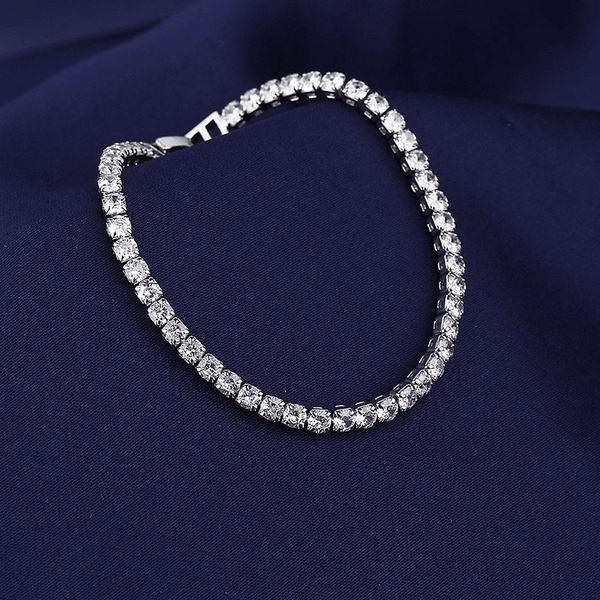 Wholesale sterling silver Zircon Bracelet JDC-BT-BLX002 Bracelet 宝来兴 Wholesale Jewelry JoyasDeChina Joyas De China