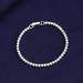 Wholesale sterling silver Zircon Bracelet JDC-BT-BLX002 Bracelet 宝来兴 Wholesale Jewelry JoyasDeChina Joyas De China