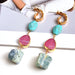 Wholesale Stone Plating Alloy Earrings JDC-ES-SK092 Earrings 深刻 Wholesale Jewelry JoyasDeChina Joyas De China