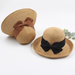 Bulk Jewelry Wholesale straw folding bow straw Fashionhat JDC-FH-js001 Wholesale factory from China YIWU China