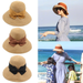 Bulk Jewelry Wholesale straw folding bow straw Fashionhat JDC-FH-js001 Wholesale factory from China YIWU China