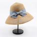 Bulk Jewelry Wholesale straw folding bow straw Fashionhat JDC-FH-js001 Wholesale factory from China YIWU China