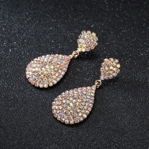 Wholesale studded zirconium silver plated earrings JDC-ES-ZHONGW013 Earrings 众薇 Wholesale Jewelry JoyasDeChina Joyas De China