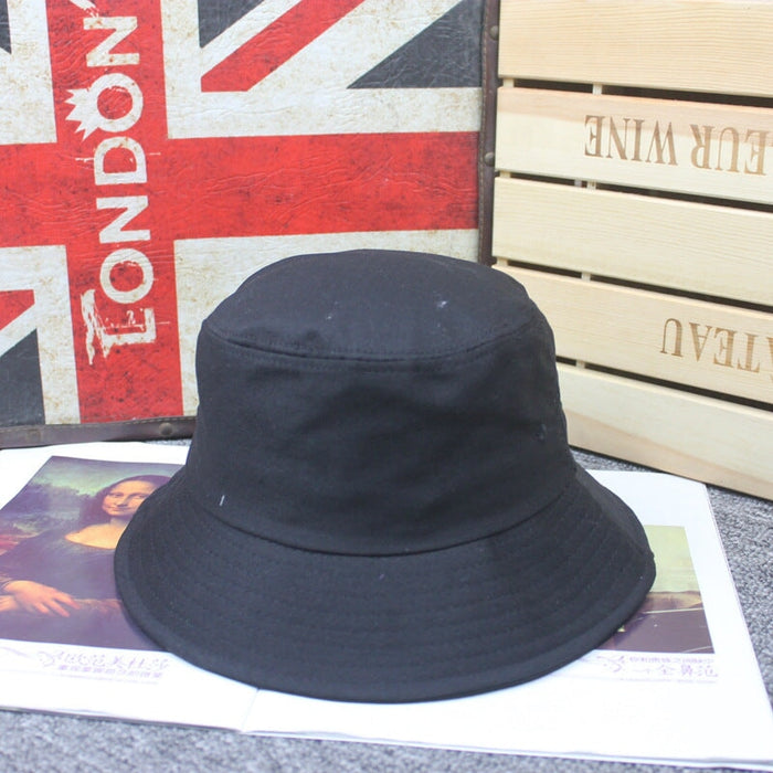 Wholesale Summer Cotton Solid Color Hats JDC-FH-Hanc007 Fashionhat 涵承 black adjustable Wholesale Jewelry JoyasDeChina Joyas De China