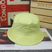 Wholesale Summer Cotton Solid Color Hats JDC-FH-Hanc007 Fashionhat 涵承 yellow adjustable Wholesale Jewelry JoyasDeChina Joyas De China
