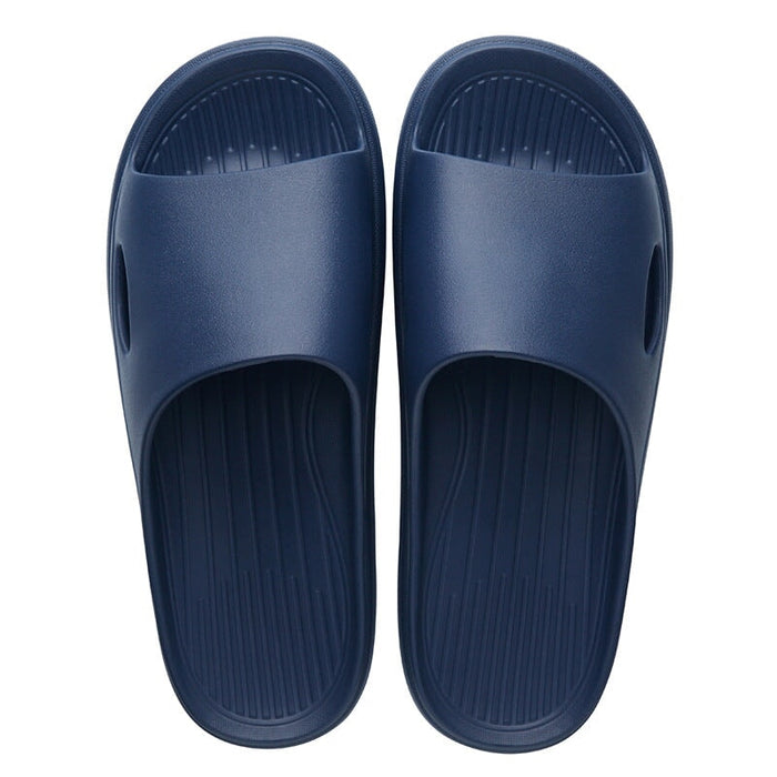 Wholesale Summer Couple Thick Sole EVA Slippers JDC-SP-FenD001 Slippers 芬典 dark blue 260 CM Wholesale Jewelry JoyasDeChina Joyas De China