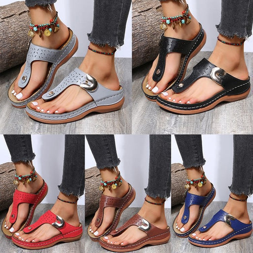 Wholesale Summer Rhinestone Wedge Faux PU Sandals Slippers JDC-SP-Hongw003 Slippers 鸿玮 Wholesale Jewelry JoyasDeChina Joyas De China
