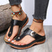 Wholesale Summer Rhinestone Wedge Faux PU Sandals Slippers JDC-SP-Hongw003 Slippers 鸿玮 black 35 Wholesale Jewelry JoyasDeChina Joyas De China