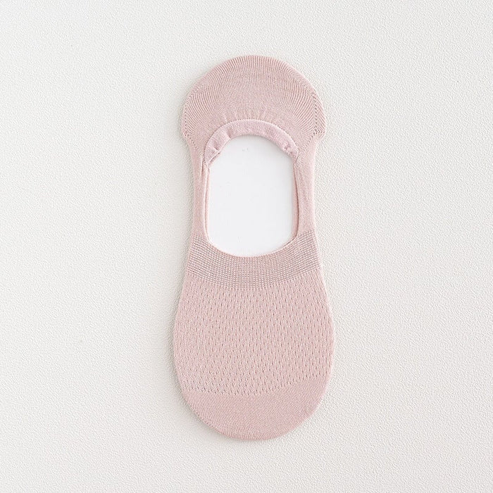 Wholesale summer thin breathable invisible solid color cotton socks JDC-SK-KeSS002 Sock 柯萨思 pink one size Wholesale Jewelry JoyasDeChina Joyas De China