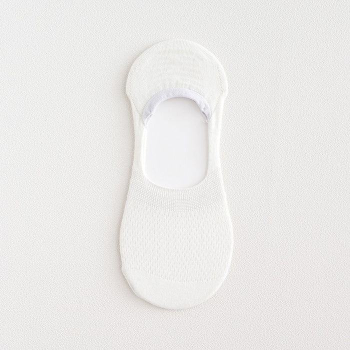 Wholesale summer thin breathable invisible solid color cotton socks JDC-SK-KeSS002 Sock 柯萨思 white one size Wholesale Jewelry JoyasDeChina Joyas De China